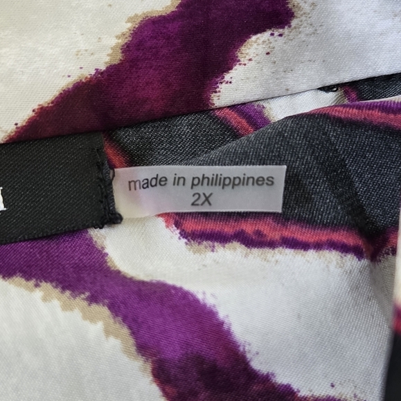 NWT NATORI Kuma Long Robe Length  52" Bathrobe Kimono Sleeve Plus Size 2X - Picture 14 of 16